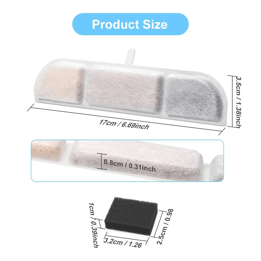 Purapet Activated Carbon Fountain Filter